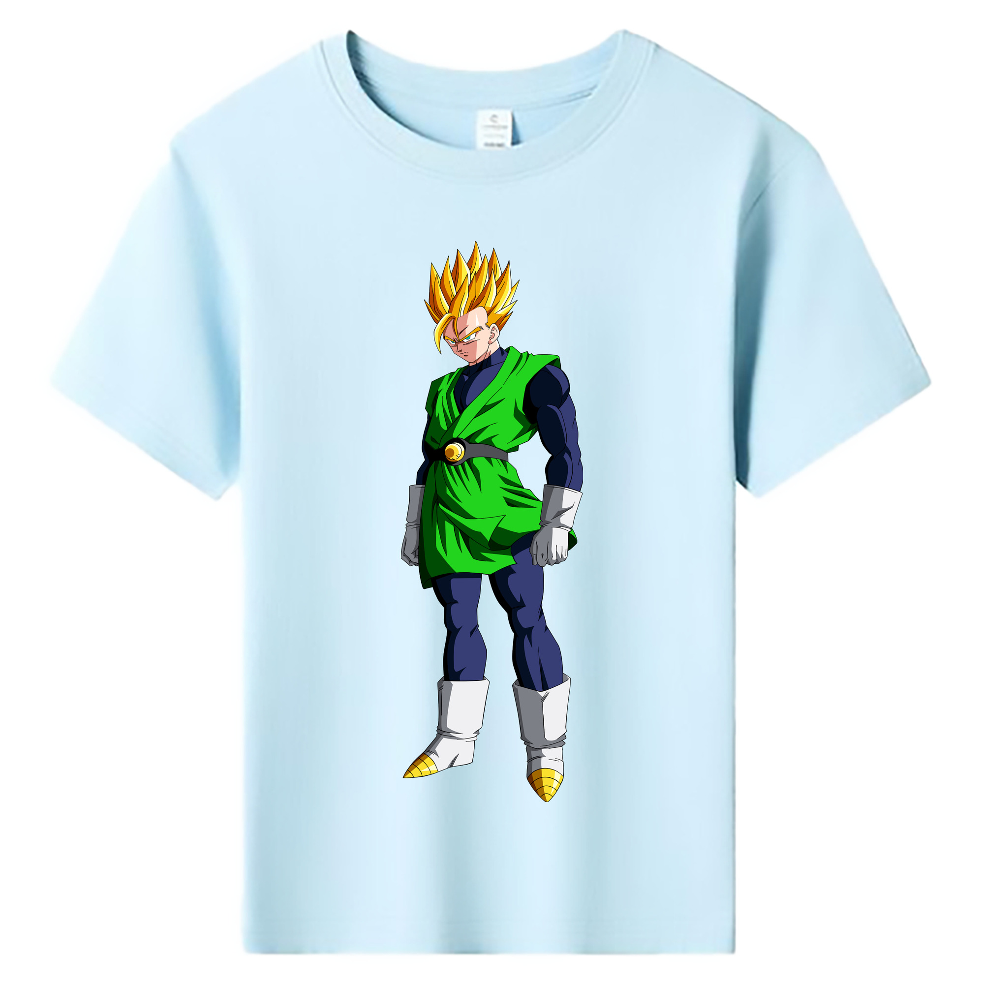 （画像用） ドラゴンボール 孫 悟飯（そんごはん）DRAGON BALL Son Gohan 綿100％キッズTシャツ（フロントプリント）